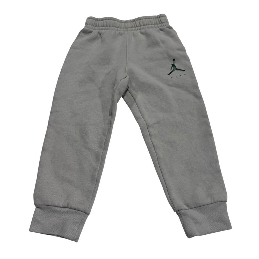 Nike Air Jordan Silver Athletic Jogger Sweatpants